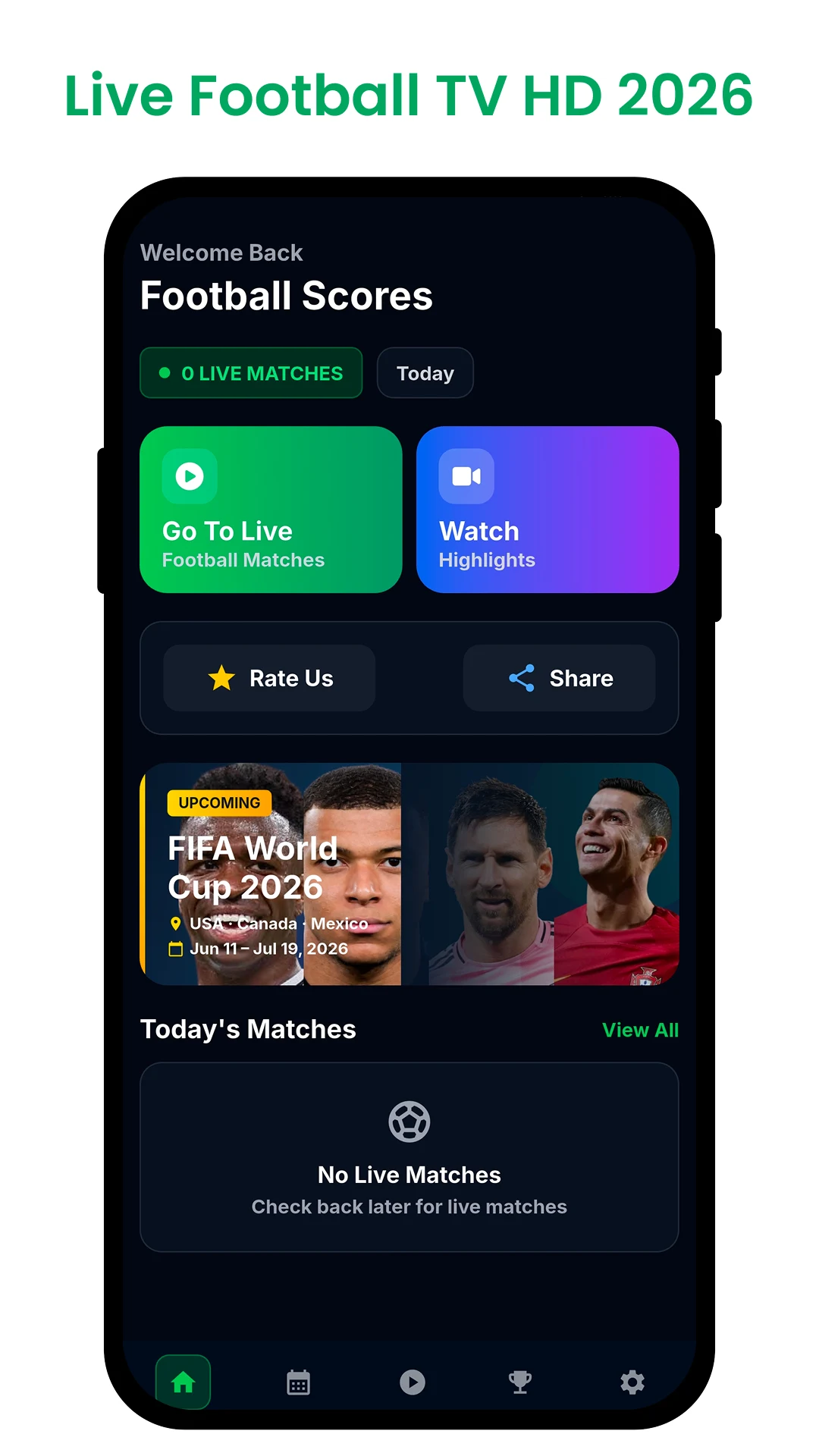 Live Football TV HD 2026 screenshot